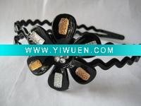 Wholesale 2011 Latest Plastic flower headband accessory