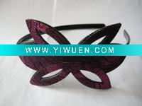 Wholesale 2011 New Plastic Flannelette headband for lady