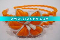 Wholesale 2011 New Design Flower Plastic Hairbands headbands hair accessories for girls