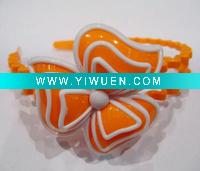 Wholesale 2011 New Design Flower Plastic Hairbands headbands for girls