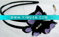 Wholesale 2011 Fashion Butterfly Plastic Hairbands SL0318