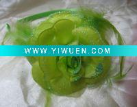 Wholesale 2011 Hot Babies Fabric Flower Hairbands headbands SF0328
