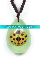 Wholesale holiday gifts--Real Ladybug necklace,glowing in dark, kids& boys love them