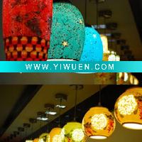 Wholesale 7W china style SMD 3528 98PCS led ceiling hanging light/factory price/CE/dinning room used