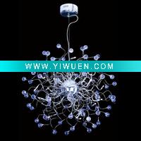 Guzhen modern crystal pendant light
