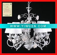 Wholesale white iron Chandelier lighting