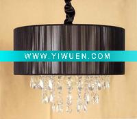 Wholesale black string crystal chandelir