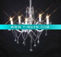Wholesale clear glass indoor room chandelier light