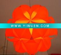 Wholesale modern fabric pendant lamps , jigsaw style, unique