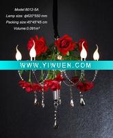 Wholesale the newest style modern crystal candle lighting 8012-5A