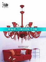Wholesale Murano chandelier lighting MD9052-12+6+3