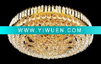 around K9 crystal ceiling light