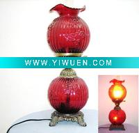 Wholesale classical art Alloy Oil painting Table lamp