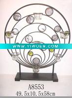Wholesale Round Metal Fireplace Screen & Tealight Holder