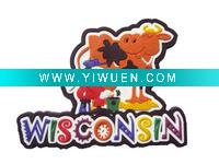 Wholesale promotional soft fridge magnet