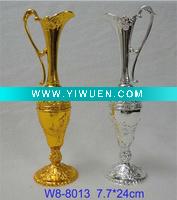 Wholesale silver/golden vase, flower vase