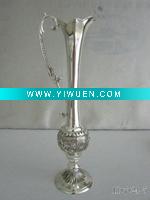 Wholesale folk craft vase/fahsion metal vase/zinc alloy flower vase
