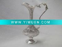 Wholesale fashion metal vase/silver plating vase/beautiful vase