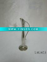 Wholesale fashion metal flower vase/zinc alloy flower vase