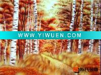 Wholesale art glass background, obstruct,folding screen