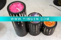 Wholesale Candle Set cylinder from mango wood.