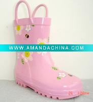 Wholesale custom design rain boot