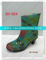 Wholesale PVC ankle rain boots for women