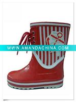 Wholesale women lace Rubber rain boots