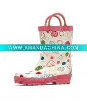Wholesale 2011 fashion rain boots for kids unisex