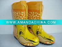 Wholesale custom design rain boot