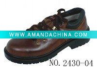 Wholesale Safety shoes leather shoe man shoe 2430-04