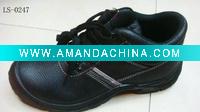 Wholesale leather safety shoes
