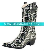 Wholesale 2011 fashion funkymen pvc rain boots costume