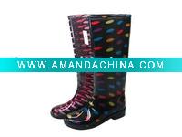 Wholesale fashion women rain boots