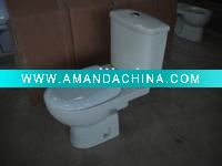Wholesale A-3331A washdown two piece toilet