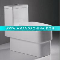 Wholesale 2010 New Fashion Design One Piece Ceramic Toilet