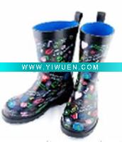 Wholesale fashion children's rubber rain boot