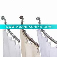 Wholesale curved shower curtain bar