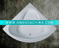 Wholesale simple white bathtub corner bathtub acrylic sheet