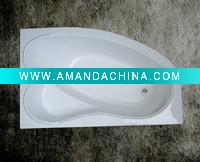 Wholesale Simple white bathtub corner bathtub