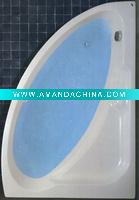 Wholesale simple white bathtub corner bathtub