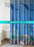 Wholesale fabric Shower Curtain