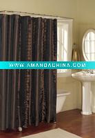 Wholesale (061) laser cut trim Shower Curtain