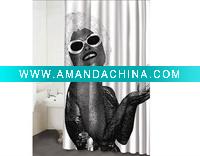 Wholesale printed panel shower curtain