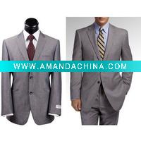 Wholesale Men's Business Suit with Two Buttons