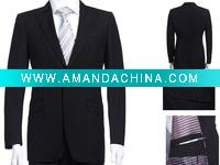 Wholesale 2011 New Black Men business suits, Men dress suits