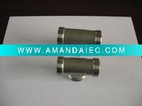 T-connetion of steel casting