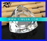 Wholesale crystal heart shape candle holder