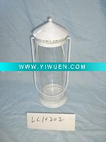 Wholesale White & Clear Candle Holder