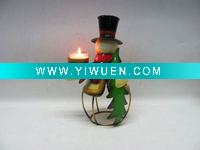 Wholesale hot sell Christmas candle holder